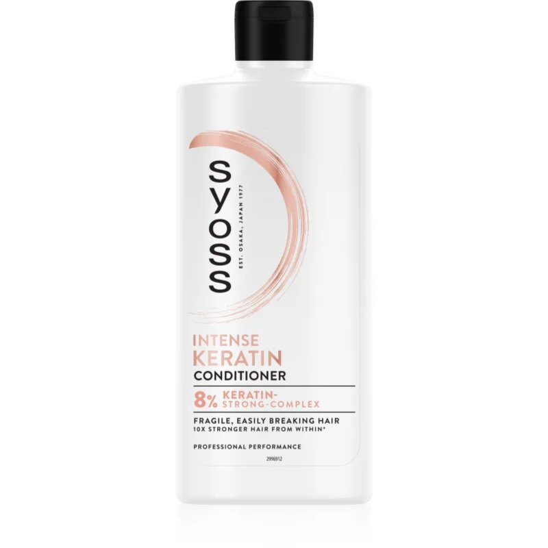 Syoss Intense Keratin balzam za lomljive in izčrpane lase 440 ml