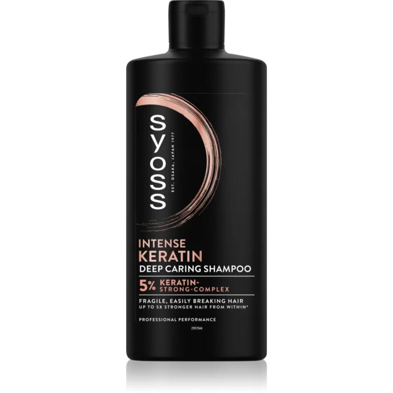Syoss Intense Keratin šampon s keratinom za lomljive lase 440 ml