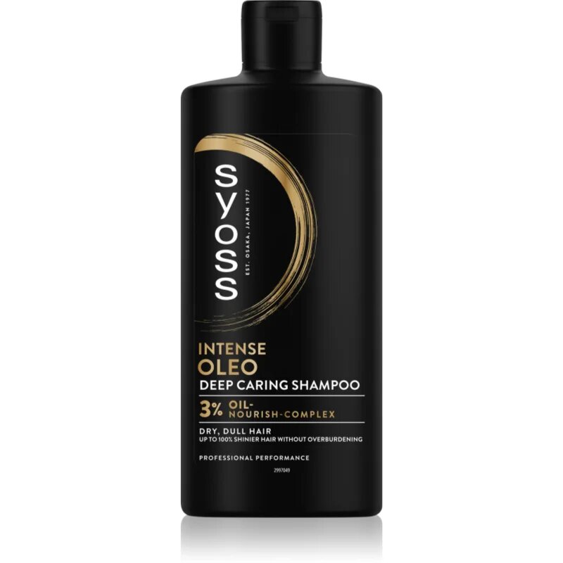 Syoss Intense Oleo šampon za sijaj in mehkobo las 440 ml