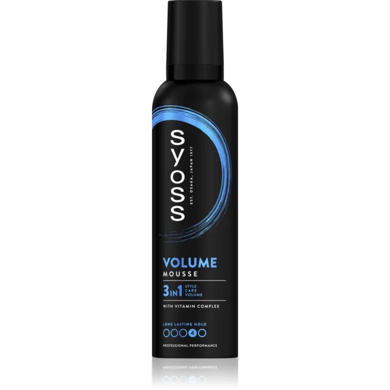 Syoss Volume Mousse penasti utrjevalec za lase za bogat volumen 250 ml