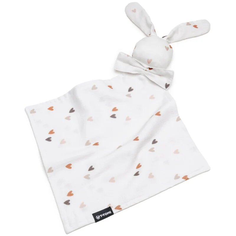 T-Tomi BIO Muslin Cuddle Cloth ninica Love 1 kos