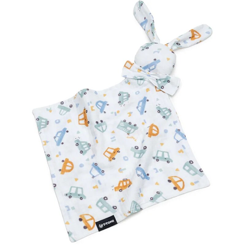 T-Tomi BIO Muslin Cuddle Cloth ninica Traffic 1 kos