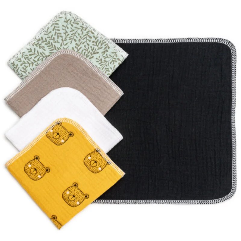 T-Tomi BIO Muslin Napkins robčki 25 x 25 cm UNI 5 kos