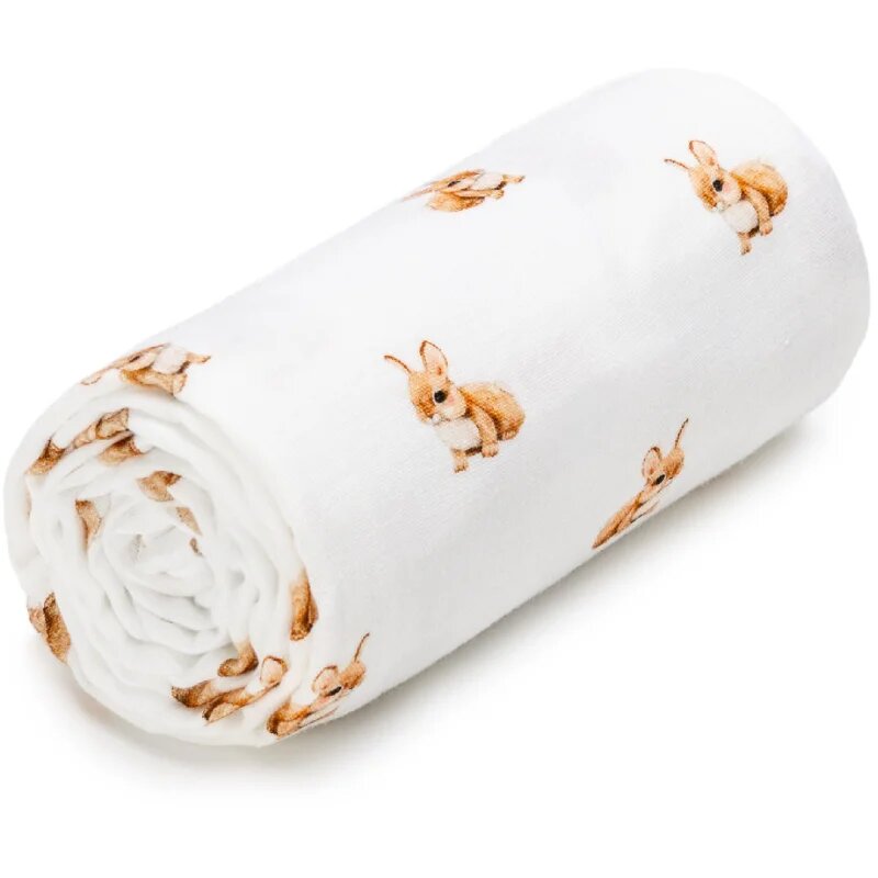 T-Tomi BIO Muslin Towel brisača Bunny 100 x 120 cm 1 kos