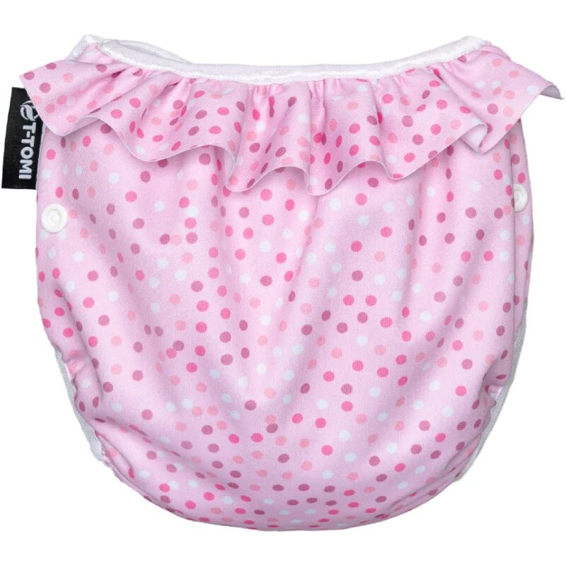 T-Tomi Diaper Swimwear Pink Dots pralna kopalna plenica 5 - 15 kg 1 kos