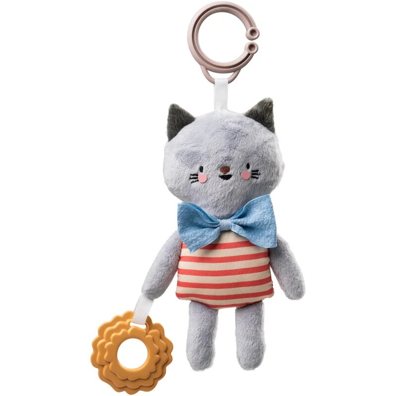 Taf Toys Activity Toy Clara the Cat kontrastna viseča igrača z grizljajočim delom 0 m+ 1 kos