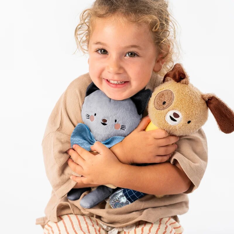 Taf Toys Activity Toy Clara the Cat kontrastna viseča igrača z grizljajočim delom 0 m+ 1 kos