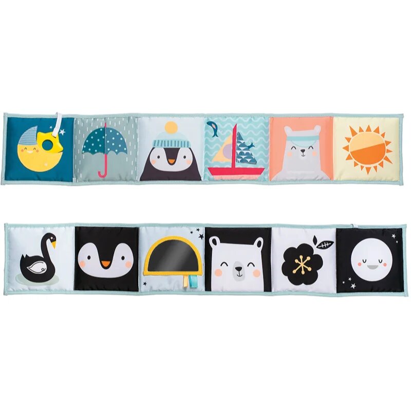 Taf Toys Book North Pole kontrastna izobraževalna knjiga za dojenčke 1 kos