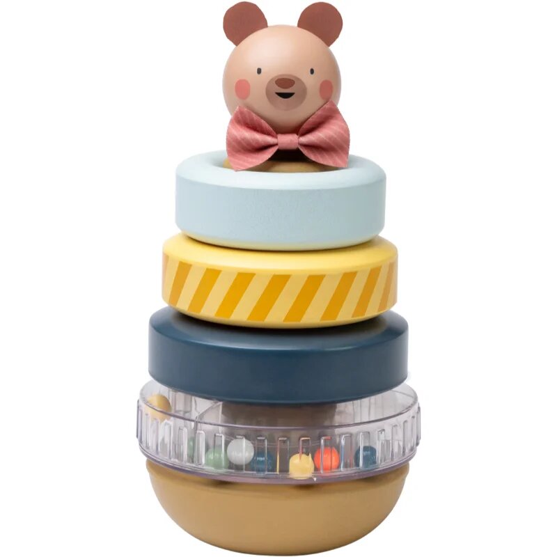Taf Toys Pyramida Bear zložljivi stolp 9m+ 1 kos