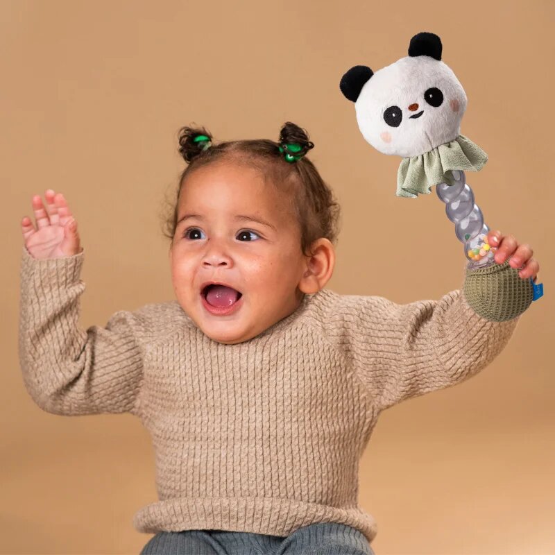 Taf Toys Rainstick Rattle Panda ropotuljica 1 kos