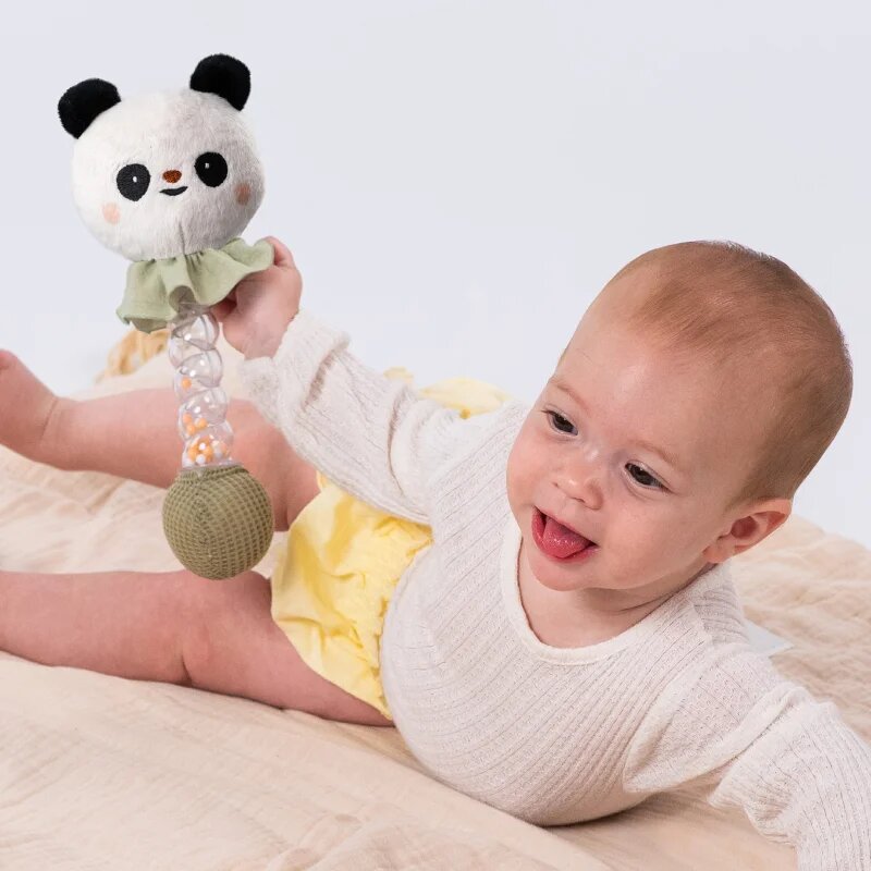 Taf Toys Rainstick Rattle Panda ropotuljica 1 kos