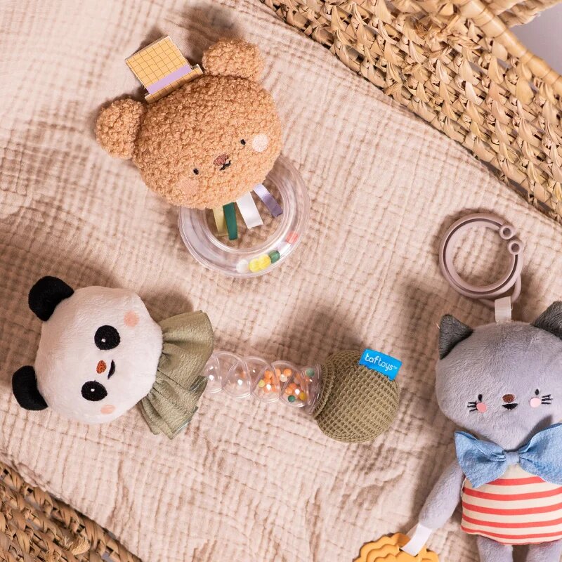 Taf Toys Rattle Brandon the Bear ropotuljica 1 kos