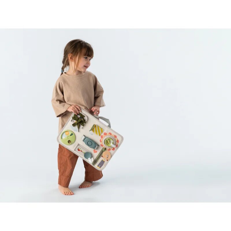 Taf Toys Snap‘n Learn Board igralni pano z aktivnostmi 18 m+ 1 kos