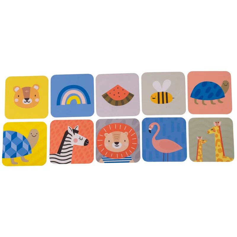 Taf Toys Tummy Time Spining Book Urban Garden aktivnostna igrača za dojenčke 0 m+ 18 kos