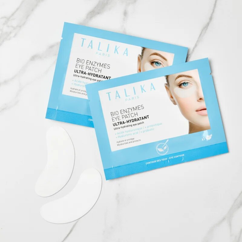 Talika Bio Enzymes Eye Patch gladilna maska za predel okoli oči s probiotiki 1 kos