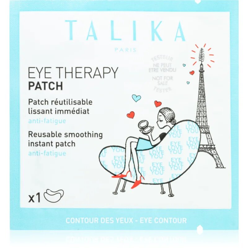 Talika Eye Therapy Patch Reusable gladilna maska za predel okoli oči 1 kos