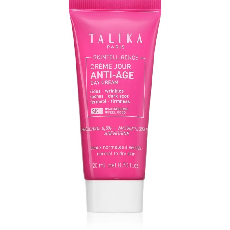 Talika Skintelligence Anti-Age Regenerating Day Cream dnevna krema proti gubam za normalno in suho kožo 20 ml