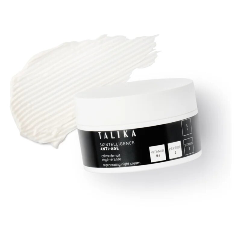 Talika Skintelligence Anti-Age Regenerating Night Cream nočna regeneracijska krema proti staranju in za učvrstitev kože 50 ml