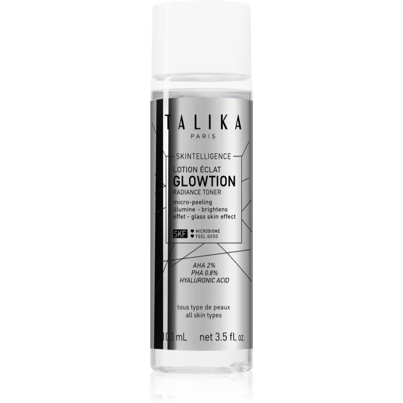 Talika Skintelligence Glowtion nežno eksfoliacijsko mleko s hialuronsko kislino 100 ml