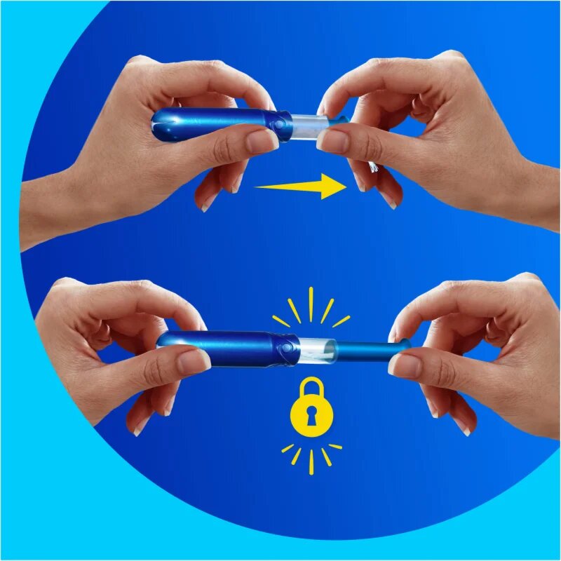 Tampax Pearl Compak Super Plus tamponi z aplikatorjem 36 kos