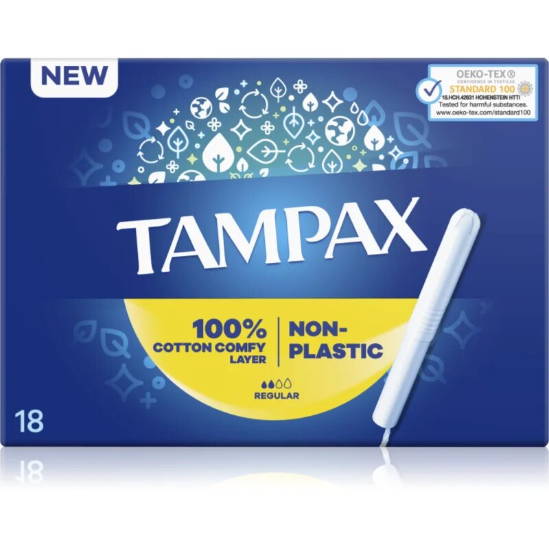 Tampax Regular tamponi z aplikatorjem 18 kos