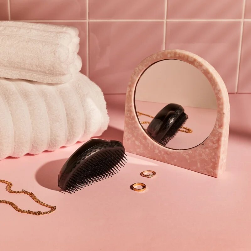 Tangle Teezer The Original Panther Black krtača za vse tipe las 1 kos