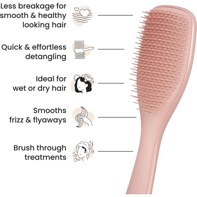 Tangle Teezer The Ultimate Detangler krtača za mokre lase Summer Rose 1 kos