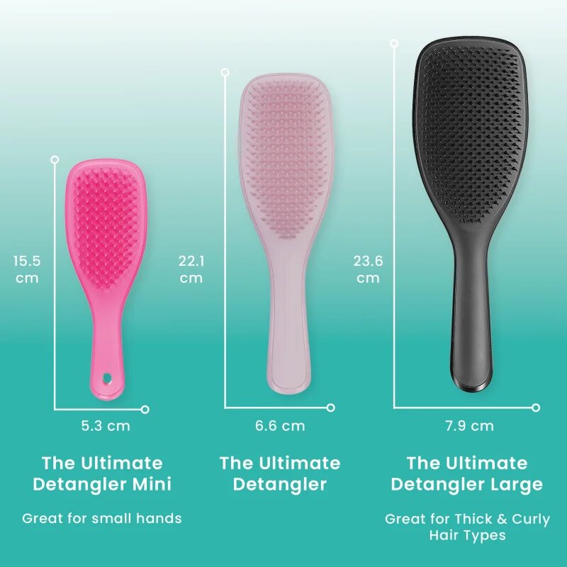 Tangle Teezer The Ultimate Detangler Mini ravna krtača za vse tipe las Runway Pink 1 kos