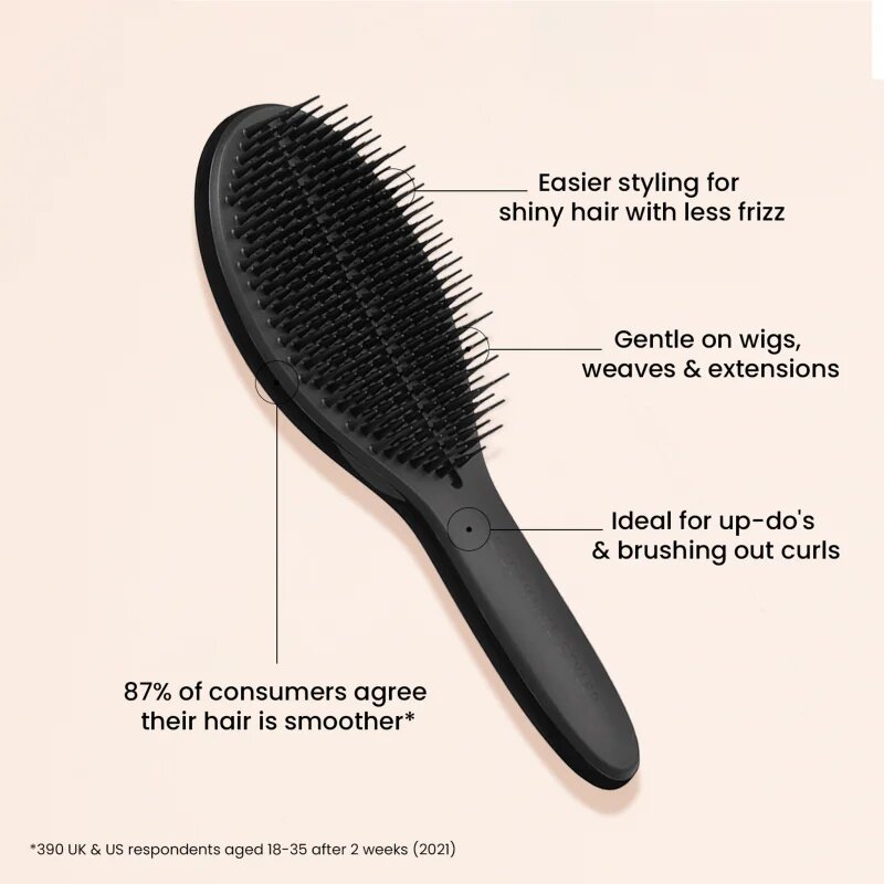 Tangle Teezer The Ultimate Styler Jet Black krtača za lase za vse tipe las 1 kos