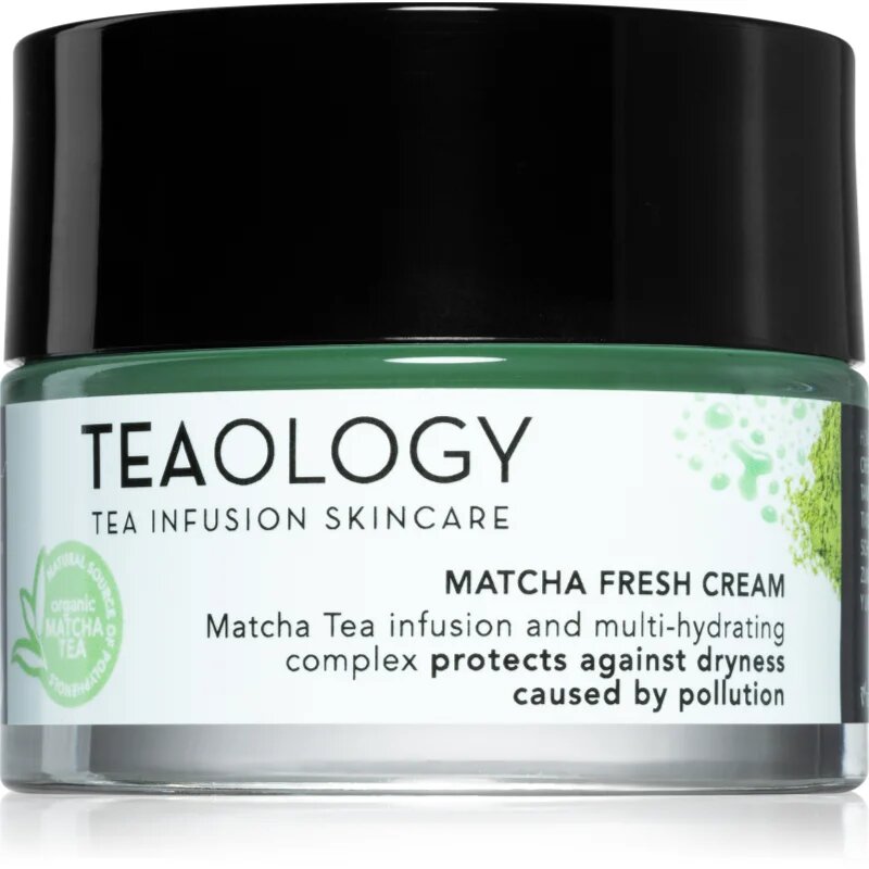 Teaology Matcha Tea Fresh Cream globinsko vlažilna krema z matcho 50 ml