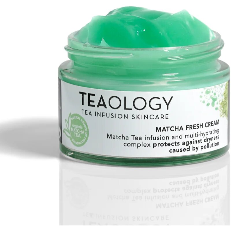 Teaology Matcha Tea Fresh Cream globinsko vlažilna krema z matcho 50 ml