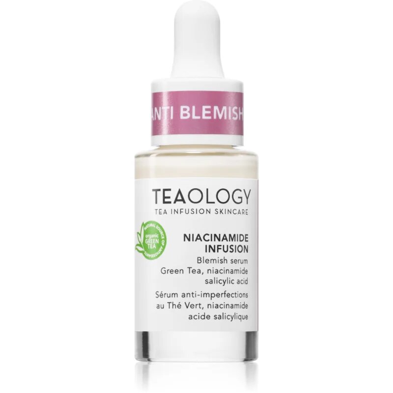 Teaology Serums Niacinamide Infusion posvetlitveni serum za obraz proti pigmentnim madežem 15 ml