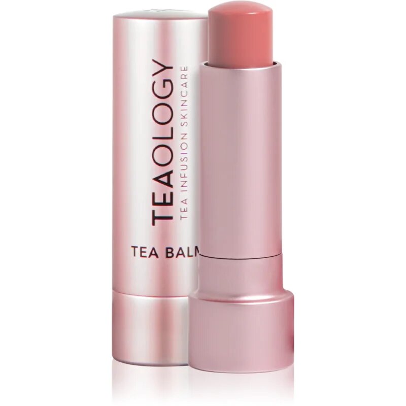 Teaology Tea Balm vlažilni balzam za ustnice v paličici s hialuronsko kislino odtenek Peach Tea 4 g