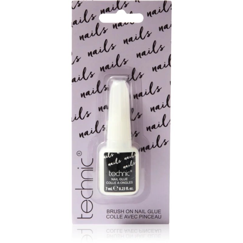 Technic Cosmetics Brush On Nail Glue lepilo za nohte 7 ml
