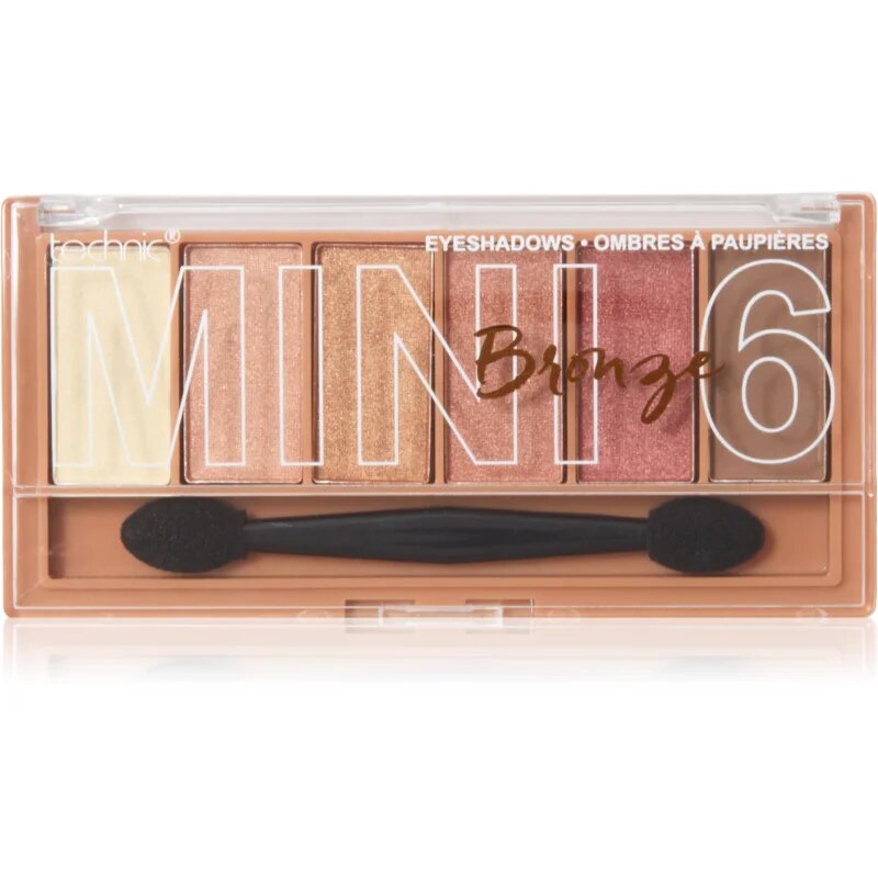 Technic Cosmetics Eyeshadow Minis paleta senčil za oči odtenek Mini Bronze 7.2 g