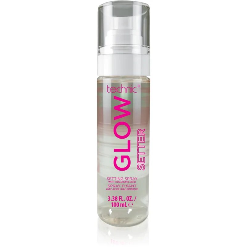 Technic Cosmetics Glow Setter pršilo za fiksiranje z vlažilnim učinkom 100 ml