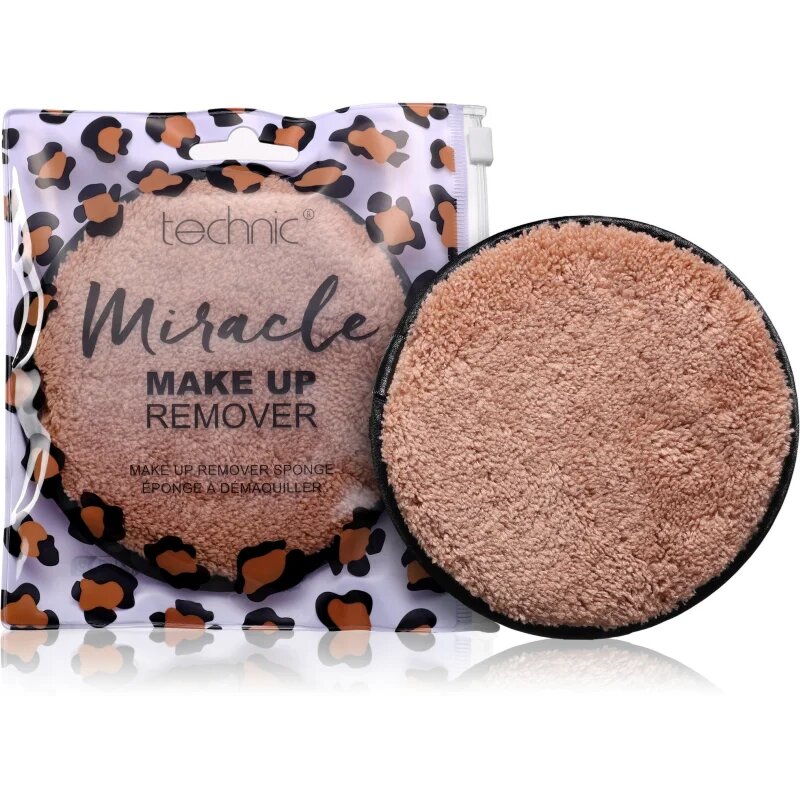 Technic Cosmetics Miracle pralna blazinica za odstranjevanje ličil 1 kos