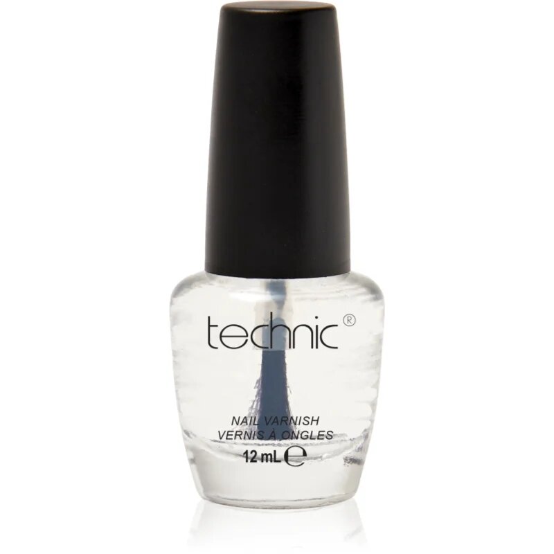 Technic Cosmetics Nail Varnish hitro sušeči lak za nohte odtenek Clear 12 ml