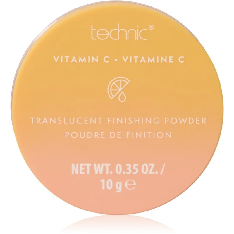 Technic Cosmetics Vitamin C posvetlitveni puder v prahu za žameten videz kože 10 g