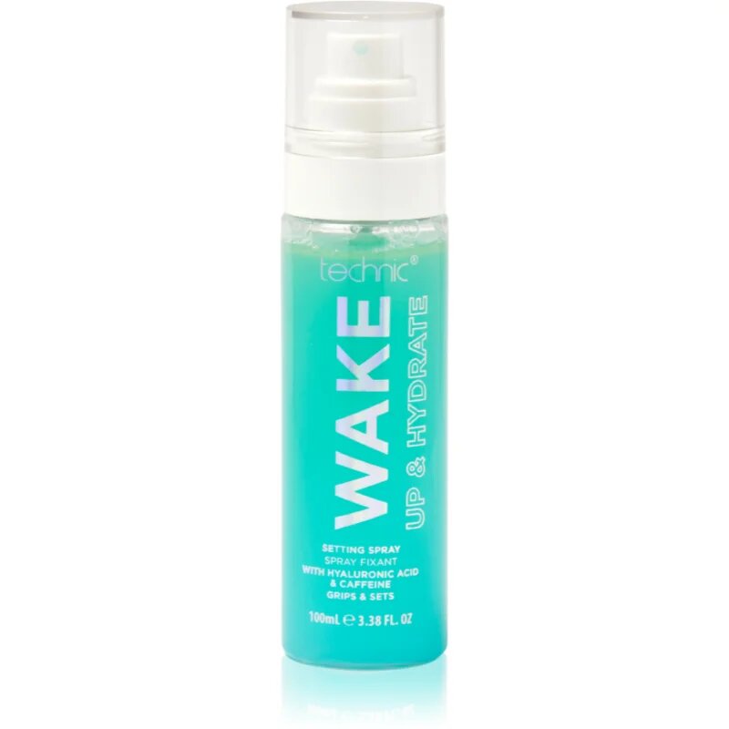 Technic Cosmetics Wake Up pršilo za fiksiranje z vlažilnim učinkom 100 ml