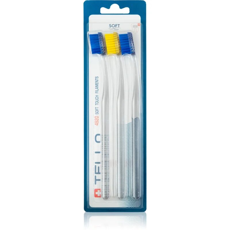 TELLO 4920 Soft 3pack zobna ščetka 3 kos