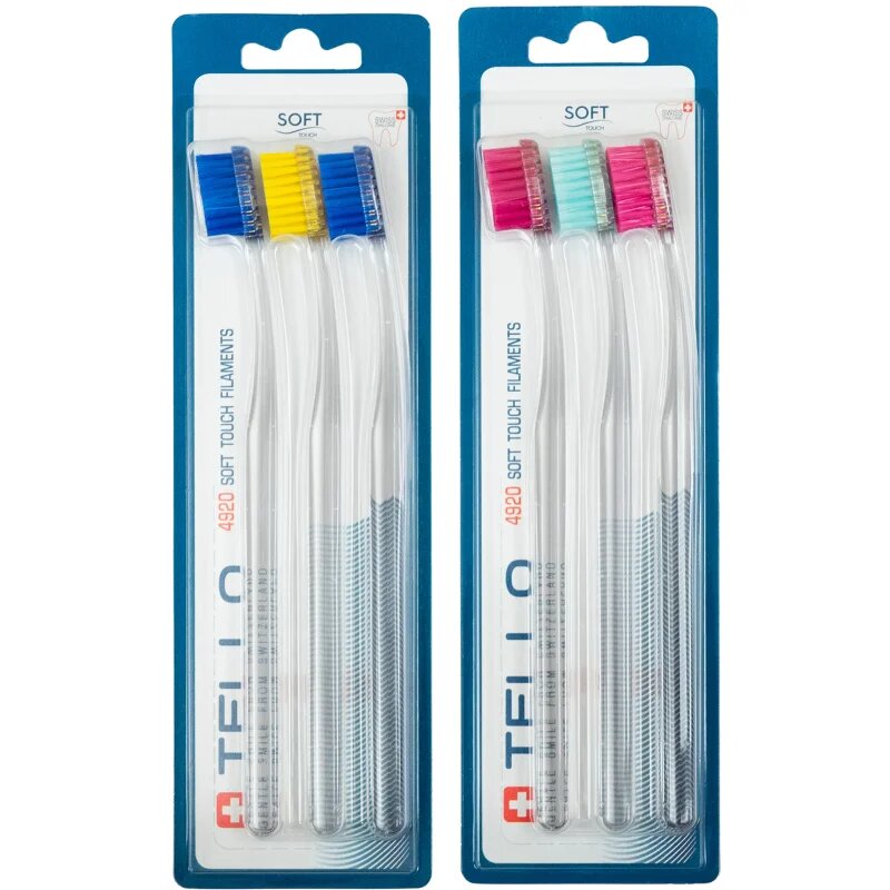 TELLO 4920 Soft 3pack zobna ščetka 3 kos