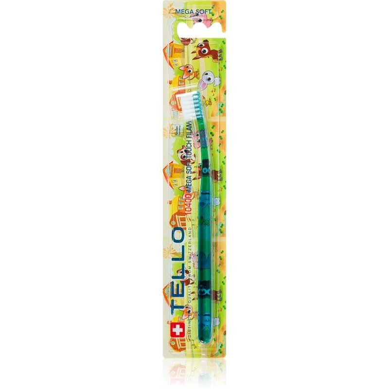 TELLO Kids 10400 zobna ščetka za otroke Mega Soft 1 kos