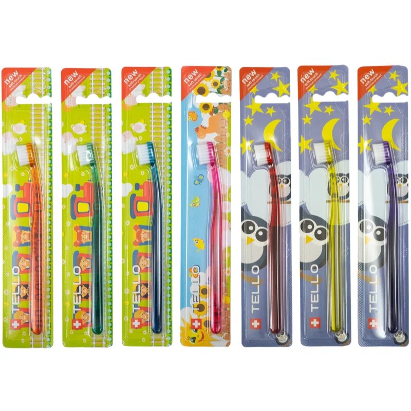 TELLO Kids 10400 zobna ščetka za otroke Mega Soft 1 kos