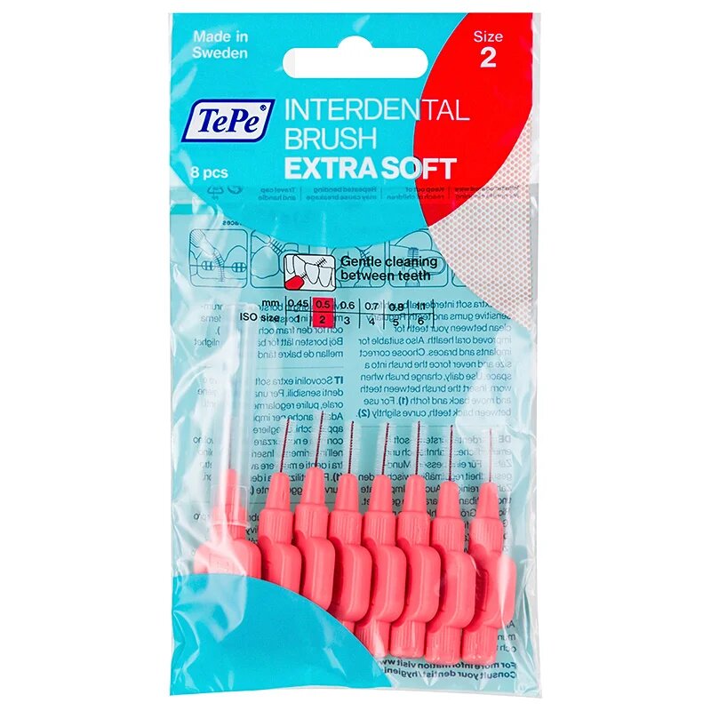 TePe Extra Soft medzobne ščetke 05 mm 8 kos