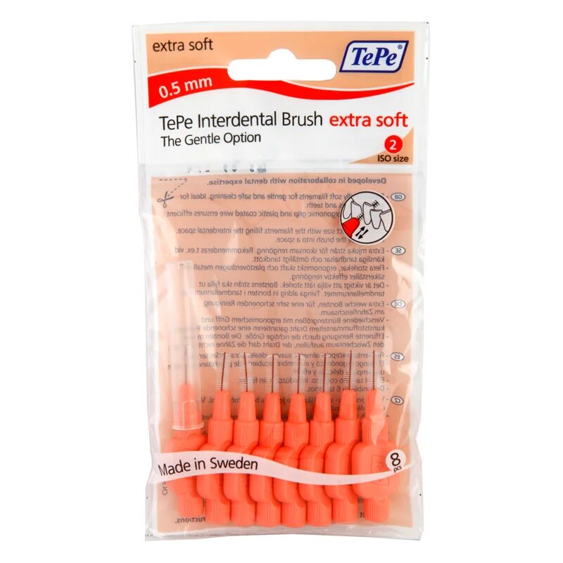 TePe Extra Soft medzobne ščetke 05 mm 8 kos