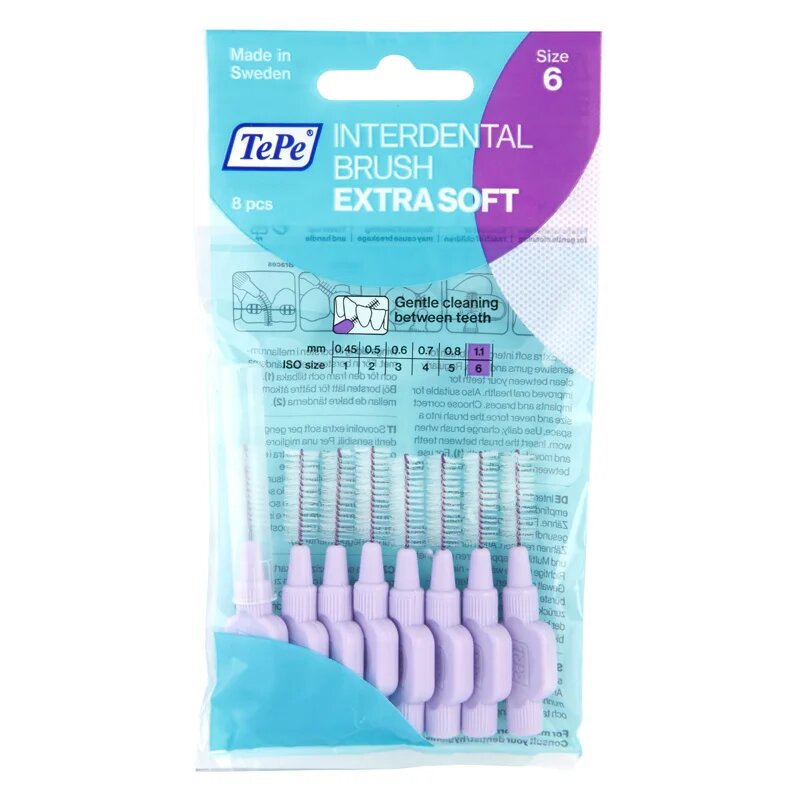 TePe Extra Soft medzobne ščetke 11 mm 8 kos