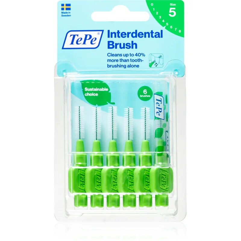 TePe Interdental Brush Original medzobna ščetka 08 mm 6 kos
