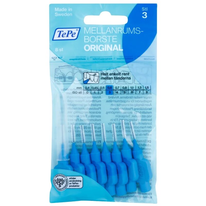 TePe Original medzobne ščetke 06 mm 8 kos