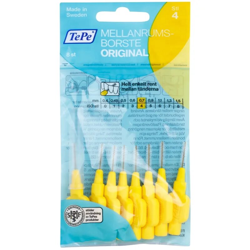 TePe Original medzobne ščetke 07 mm 8 kos